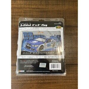 NEW Dale Earnhardt Jr. Hendrick Motorsports #88 2-Sided 3' x 5' BSI Flag NASCAR